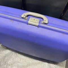 【現状品】　キャリーケース　青の画像