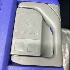 【現状品】　キャリーケース　青の画像