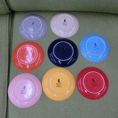 開封済み未使用品 ムーミン 小皿8枚セット 直径15cm プレート デザート皿 食洗機対応 食器 皿 小皿 札幌市 西区 西野店の画像