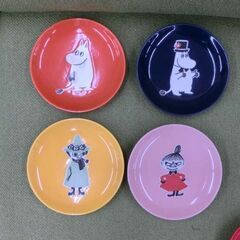 開封済み未使用品 ムーミン 小皿8枚セット 直径15cm プレート デザート皿 食洗機対応 食器 皿 小皿 札幌市 西区 西野店の画像