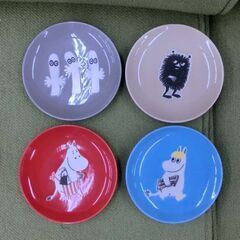 開封済み未使用品 ムーミン 小皿8枚セット 直径15cm プレート デザート皿 食洗機対応 食器 皿 小皿 札幌市 西区 西野店の画像