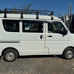軽バン　エブリィ　4wd 4AT  92000km 車検2年　ルーフキャリアの画像