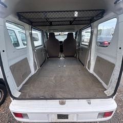 軽バン　エブリィ　4wd 4AT  92000km 車検2年　ルーフキャリアの画像