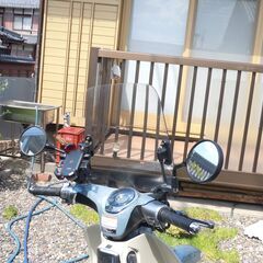 スーパーカブ125　風防の画像