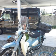 スーパーカブ125　風防の画像