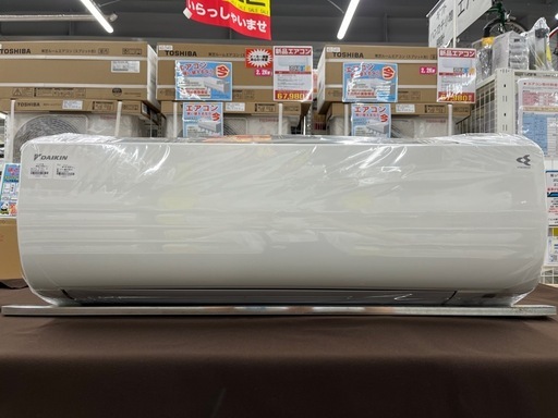 【ジャングルジャングル岸和田和泉インター】⭐︎取付料金込み⭐︎エアコン ダイキン AN253AESK 2023年製 ストリーマ dai