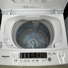 リユースのサカイ東金店 Hisense 洗濯機 24年製 5.5kg TJ14780の画像