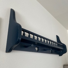 アンティーク　壁掛けラックの画像