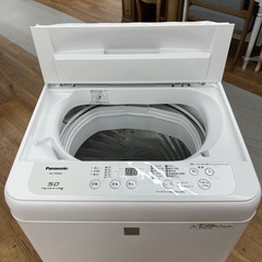 R514 ☀️ Panasonic 洗濯機（洗濯5.0㎏) 18年製 NA-F50BE6 ⭐ 動作確認済 ⭐ クリーニング済の画像