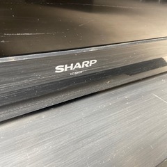 SHARP 液晶カラーテレビ　リモコン欠品　2014年製の画像