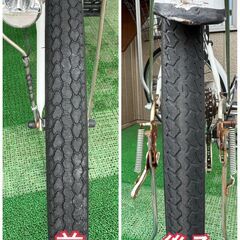 27インチ　自転車　※サビ、タイヤヒビ有の画像