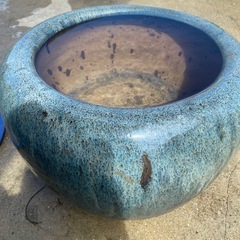 火鉢　金魚　メダカ鉢の画像