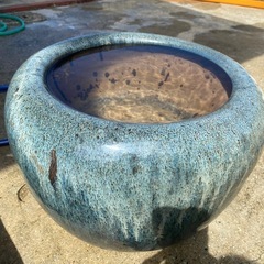 火鉢　金魚　メダカ鉢の画像