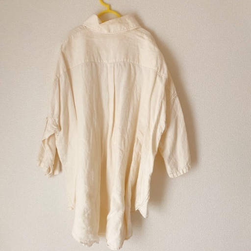 ほぼ未使用 nest robe ネストローブ リネン 麻100% シャツ