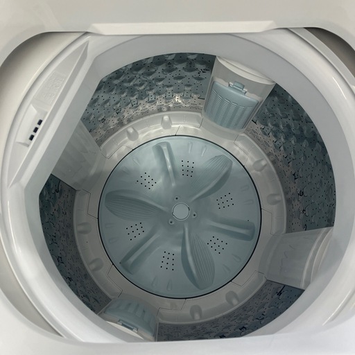 安心の1年保証付。【TOSHIBA 全自動洗濯機　AW-5GA2 5.0kg 2024年製】取りに来れる方限定