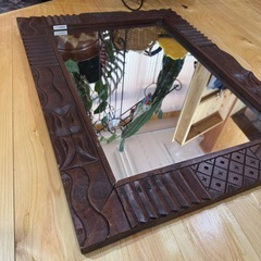 アジアン鏡②60×80センチの画像