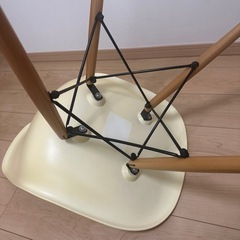 【10月末まで】キャスター付デスク、椅子のセットの画像
