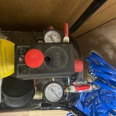 エアーコンプレッサー　100v 50Lタンクの画像