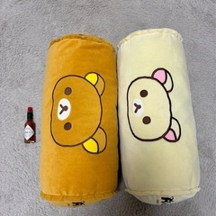 リラックマとコリラックマのクッション🐻の画像