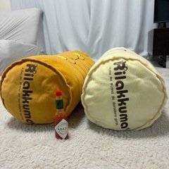 リラックマとコリラックマのクッション🐻の画像