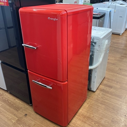 安心の6ヶ月保証付。【eangle 2ドア冷蔵庫　ANG-RE151-A1 2019年製　149L キズ・ヨゴレ・使用感・ヘコミ有り】取りに来れる方限定。