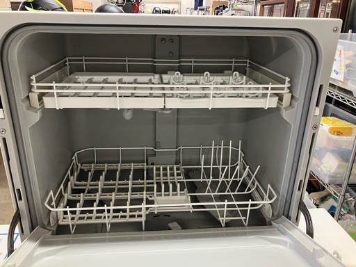 ☆値下げ☆W2509-386 Panasonic  電気食器洗い乾燥機 NP-TA2-W 2018年製 通電確認済み 給水ホースを接続しての動作確認はしておりません 中古
