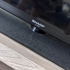 ジャンク品SHARPテレビの画像