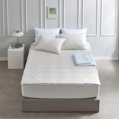 Allertect クーリング 敷きパッド シングル グレー 冷感素材 ひんやりの画像