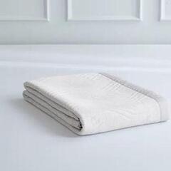 Allertect クーリング 敷きパッド シングル グレー 冷感素材 ひんやりの画像