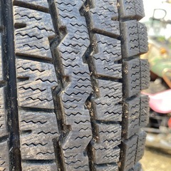 軽トラ　売れました。軽バン　スタッドレス　バリ溝　4本の画像