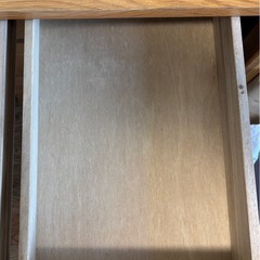  無印良品 木製デスク
の画像