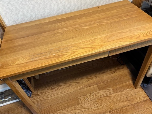 無印良品 木製デスク