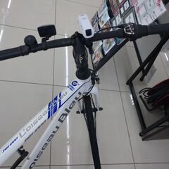 ★「ジモティを見た」で5％OFF★🚴L‘olseau　Bleu🚴700ｃ🚴クロスバイク🚴白🚴7段変速🚴No.646🚴の画像