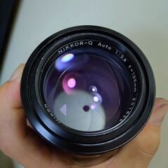 優良品　ai Nikon Nikkor-Q Auto 135mm F2.8　分解清掃済みの画像