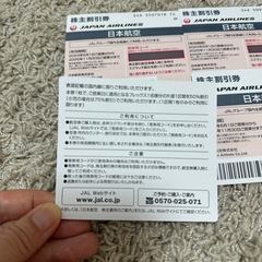 JAL 株主優待　4枚の画像