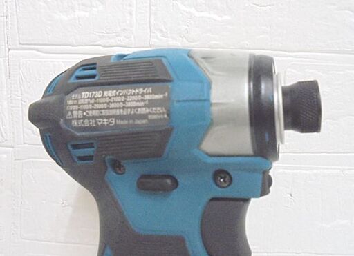 マキタ 18V 充電式インパクトドライバ TD173DX 充電器、バッテリ1個付き ※バッテリ1個欠品 6.0Ah makita 電動工具 DIY 札幌市 白石店