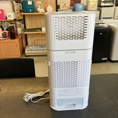 A2509-255 IRIS OHYAMA サーキュレーター 衣類乾燥 除湿機 IJD-I50-WH ホワイト 2021年製 動作確認済み 中古美品 キズ汚れ有りの画像