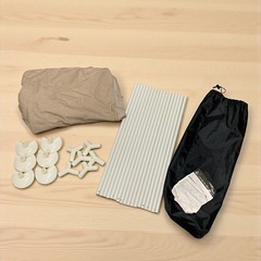 西松屋 スマートエンジェル ソフトベビーサークル 取扱説明書付き 収納袋付き 中古品販売の画像