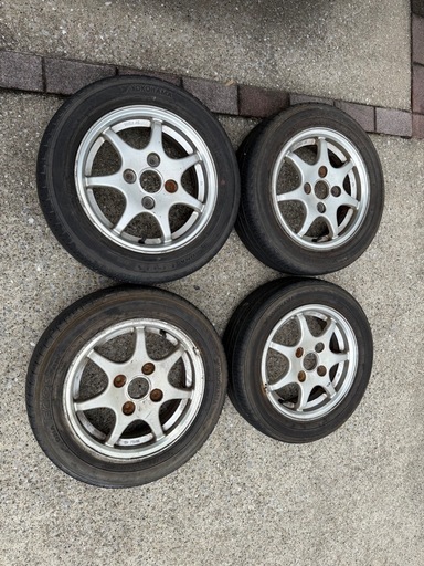 カプチーノ　ea11r 純正ホイール