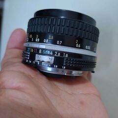 極上品　Nikon NIKKOR 50mm 1:1.8の画像