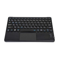 【極薄 タッチパッド付 ワイヤレスキーボード】の画像