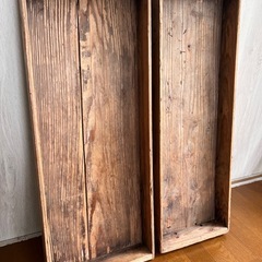 100年以上前明治時代アンティーク麹蓋こうじぶた木箱 (coco