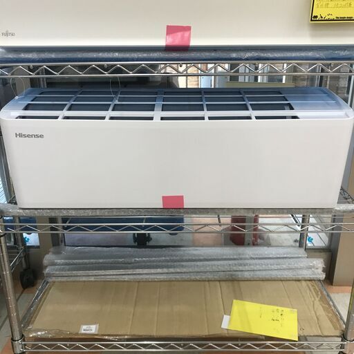 ★ジャングルジャングル石川金沢店★ ハイセンス エアコン HA-S22GE4-W 2.2kw 24年製 室内機分解洗浄済み