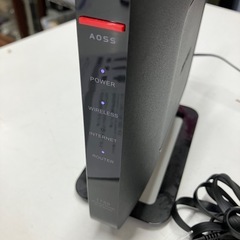2509-388 BUFFALO 無線LAN親機 WXR-1750DHP2 2017年発売モデル 通電確認済み Wi-FiとLANの疎通は未確認 説明書・箱有り 中古の画像