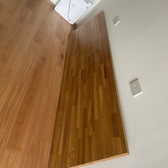 カウンター木材　新品の画像