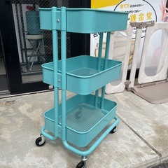 おしゃれ⭐️キャスター付きワゴンの画像