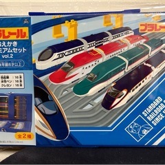 プラレールおえかきプレミアムセットの画像