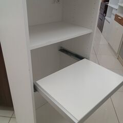 ★リユースのサカイ日立店★HJ7789 IKEA レンジ台 ホワイト H128×D39.5×W60 クリーニング済み の画像