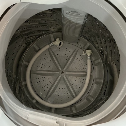 高年式?IRISOHYAMAアイリスオーヤマ2022年製5.0㎏IAW-T504白ホワイト洗濯機