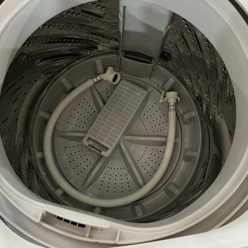 高年式?IRISOHYAMAアイリスオーヤマ2022年製5.0㎏IAW-T504白ホワイト洗濯機